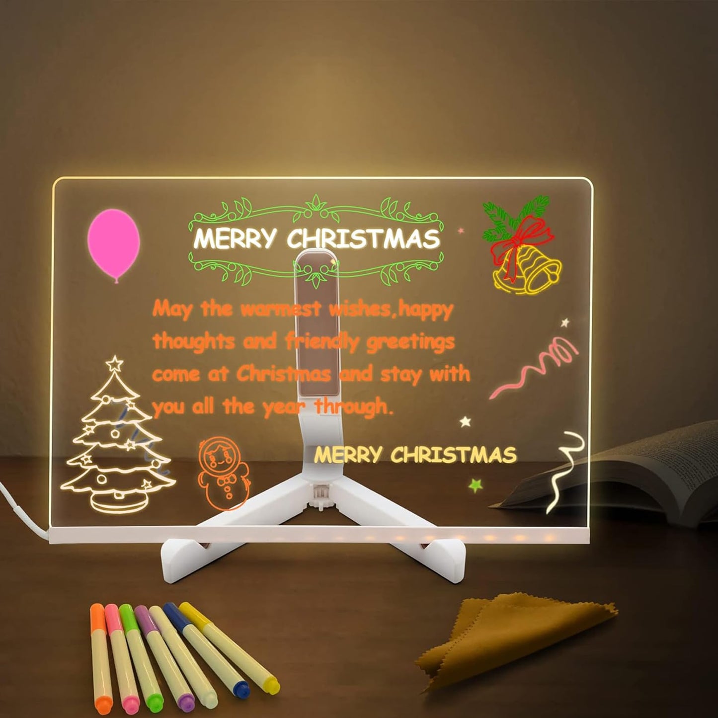 Pizarra de Mensajes con LED Luminosa