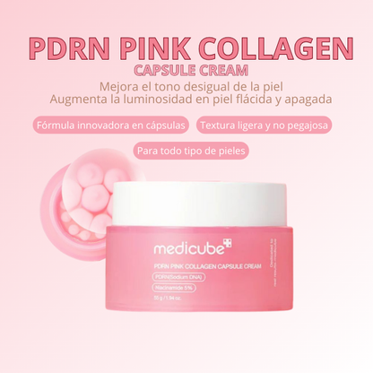 Medicube - Crema Facial PDRN Pink Collagen Capsule Cream