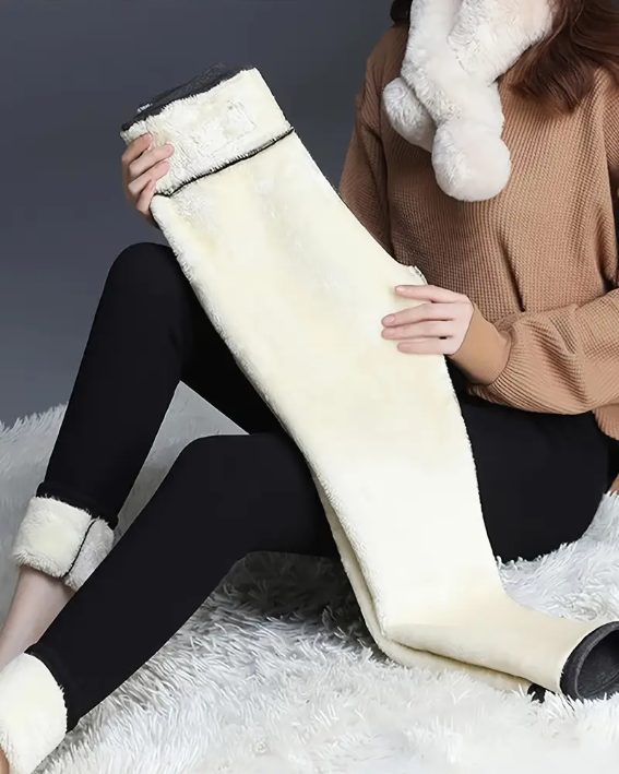 Leggings térmicos con forro de terciopelo