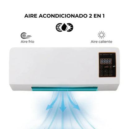 🔥❄️ AIRE ACONDICIONADO PORTÁTIL 2 EN 1 – ¡Enfría y Calienta al Instante!