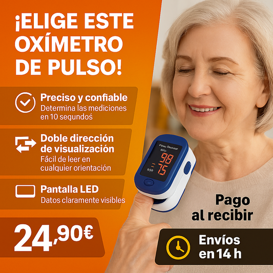 🩺 OXIMETRO DE PULSO 2 EN 1 - 60% DE DESCUENTO - PEDIR Y PAGAR EN CASA ✅