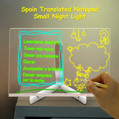 Pizarra de Mensajes con LED Luminosa