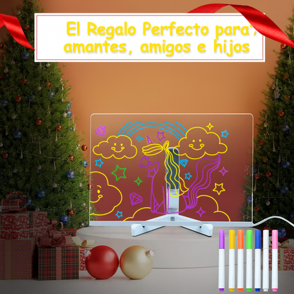 Pizarra de Mensajes con LED Luminosa