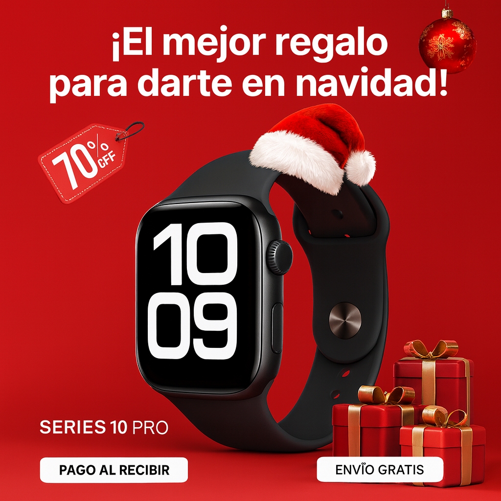 ⌚️ AirWatch Series 10 PRO + Caja y Cargador por Inducción + REGALO EXCLUSIVO SOLO HOY 🔥