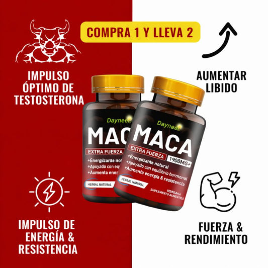 🌿 Oferta 2 × 1 Hoy — Maca Negra Extra Strength™: 100% Natural (1 Frasco = 1 Mes Completo)