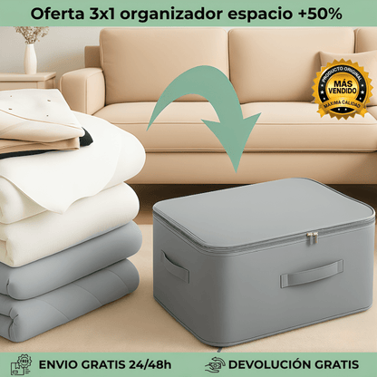 Organizador de espacio (promoción de Black Friday 60% de descuento)