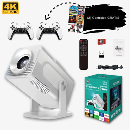 Proyector RetroVision™  Juega y disfruta miles de clásicos en pantalla grande