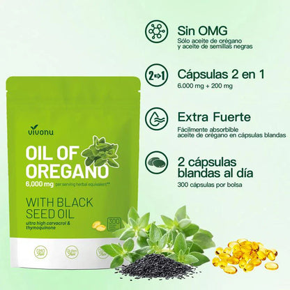 Aceite de Orégano |Suplemento Antioxidante Natural (Edición Limitada)