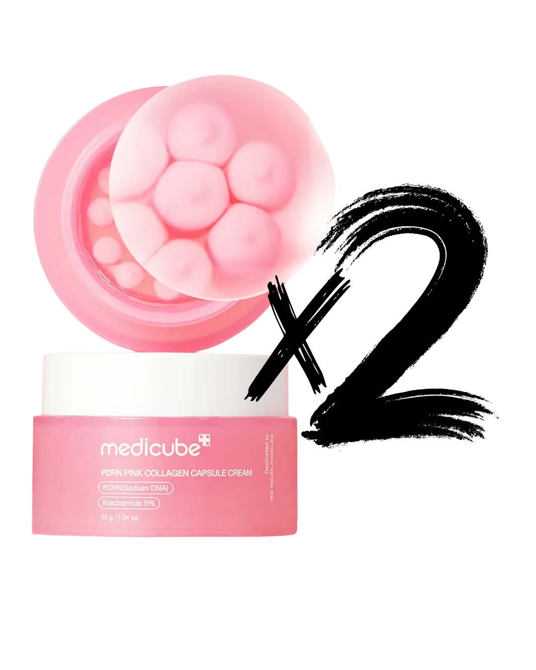 Medicube - Crema Facial PDRN Pink Collagen Capsule Cream